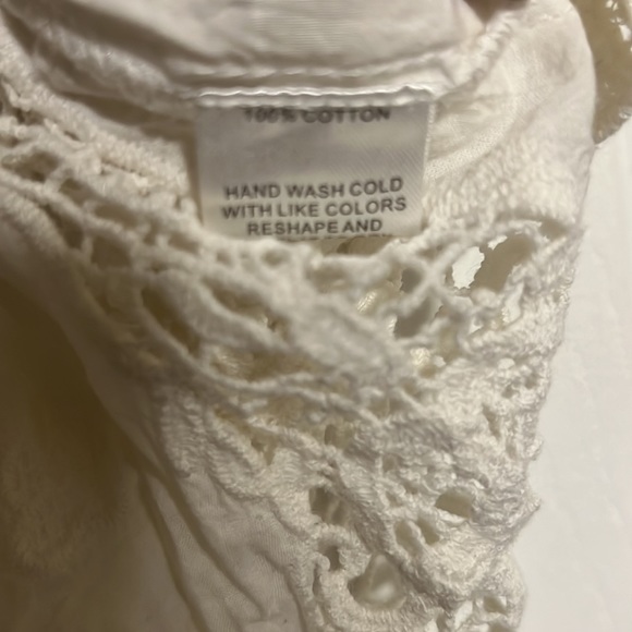 Miguelina Eyelet Knit Off Shoulder Mini Dress - Picture 7 of 7